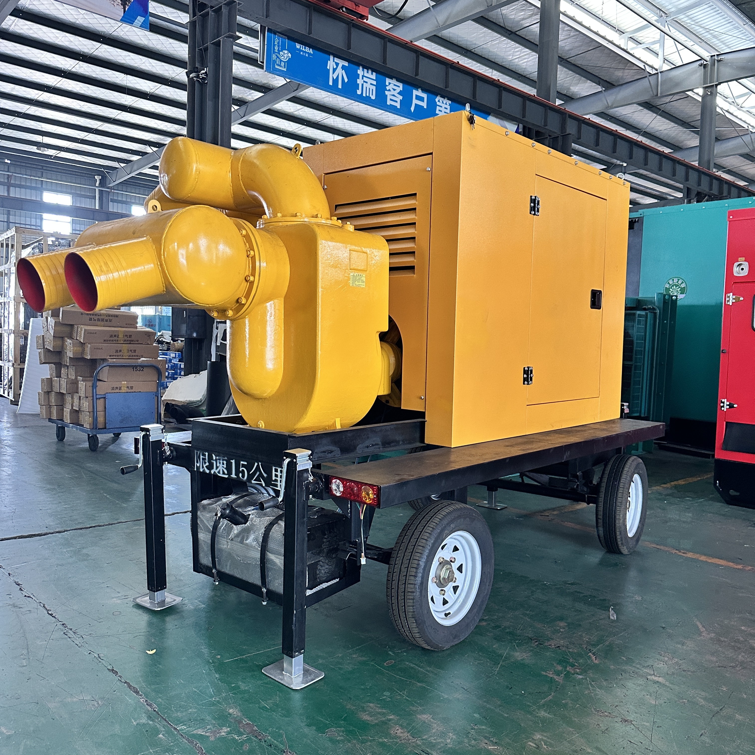 潍坊800立方柴油水泵机组